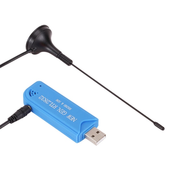 Sdr Rtl2832u R828d A300u DAB Trådløs FM Radiomodtager Med Antenne Dongle