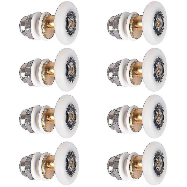 Shower Door - Roller Caster Wheel For Shower Door Sliding Rollers Door Roller Replacement Wheel 8pcs 23mm