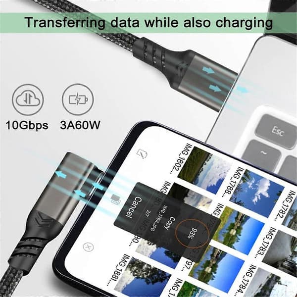 Link-kabel til Quest 2 VR USB 3.2 Hurtigopladningskabler Data til hurtige opladninger VR Headset Tilbehør