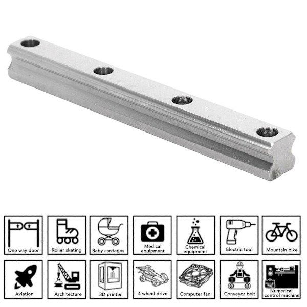 Højkvalitets HGH25 styreskinne - 200 mm lineær guide lineær guide skyder lineær