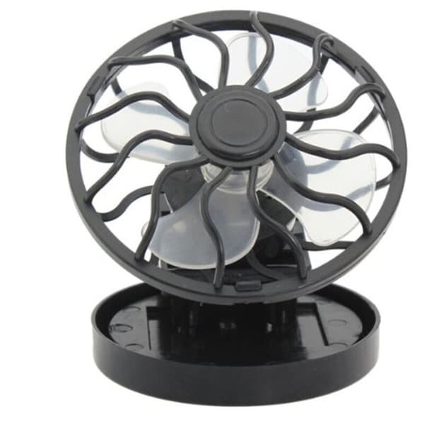 Mini bærbar solcelleventilator med klips til sommer, solcelleklipsventilator, lille solcelleventilator.