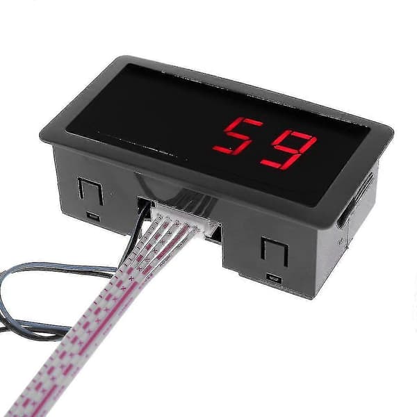 Digital Räknare Dc Led 4 Siffror 0-9999 Upp/ner Plus/minus Panelräknare