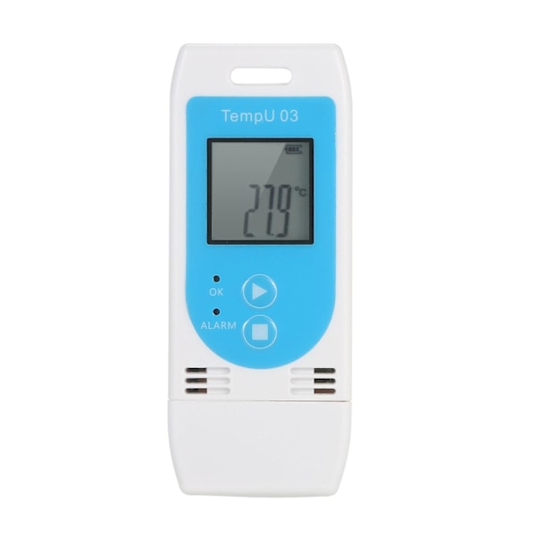 USB Temperatur- og Luftfugtighedsdatalogger Genanvendelig RH TEMP Datalogger Optager Humiture Optagelsesmåler w