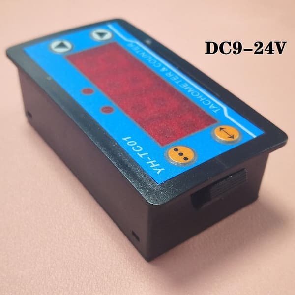 Digital Hastighedsmåler Timer Måler Tachometer Hall Switch Nærhedssensor Dc8-24v