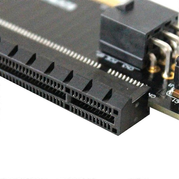 PCI-E 5.0 X16 Halvhöjd till Fullhöjd Förlängningskort PCIe5.0 X16 Testkort Stöd Extern