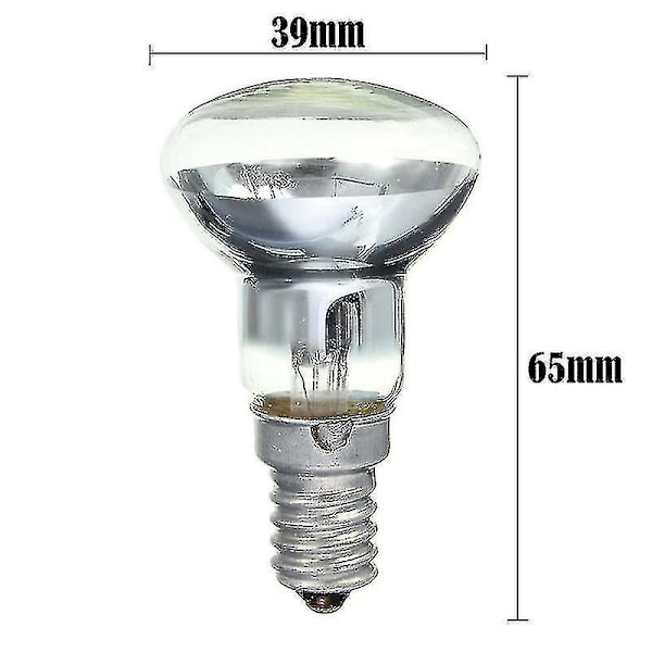 5 st ersättningslavalampor E14 R39 30w spotlight skruv i glödlampa