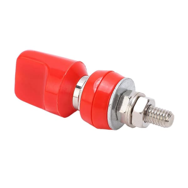 Høykvalitets J.50019 (1) 4mm messingterminal M6 høystrøm terminalblokk flat