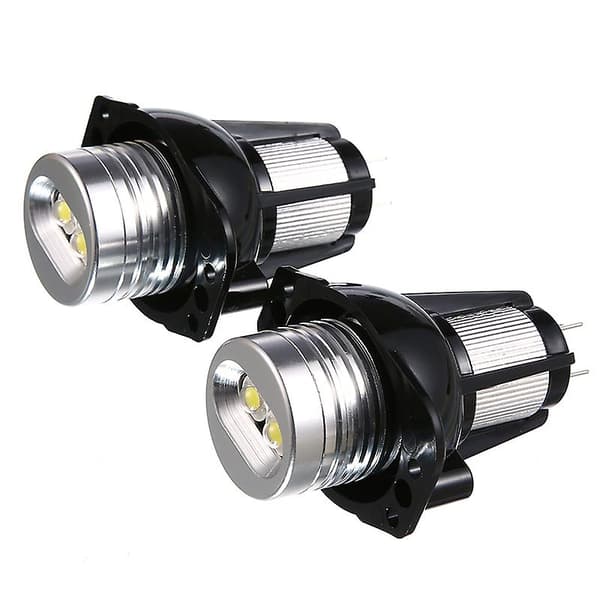 2x LED Angel Eye Halo Ring Marker Light Bulb 20W för E90 E91
