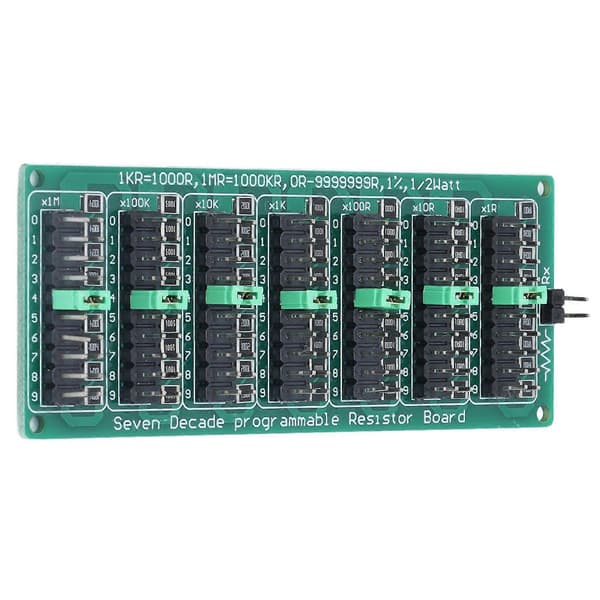 Højkvalitets 0R-9999999R Programmerbart modstandskort AC200V
