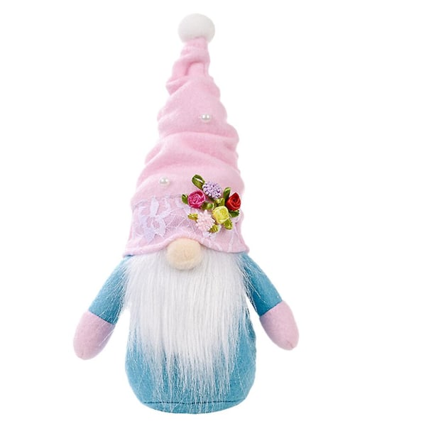 1 st Härlig dockprydnad Kreativ Gnome Doll Chic Mors Dag Doll Present