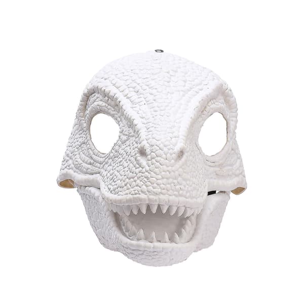 Avtagbar drakmaske (vit)