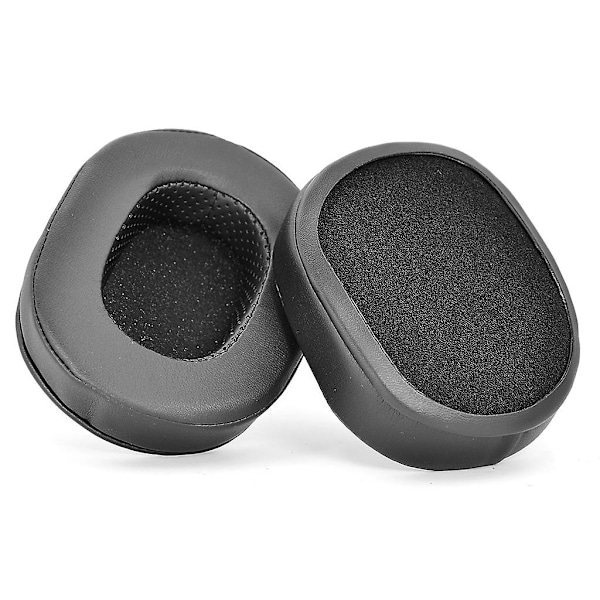 2 stk. Øreputer for Razer Blackshark V2 X, V2 Pro Utbytting, Svart Oval