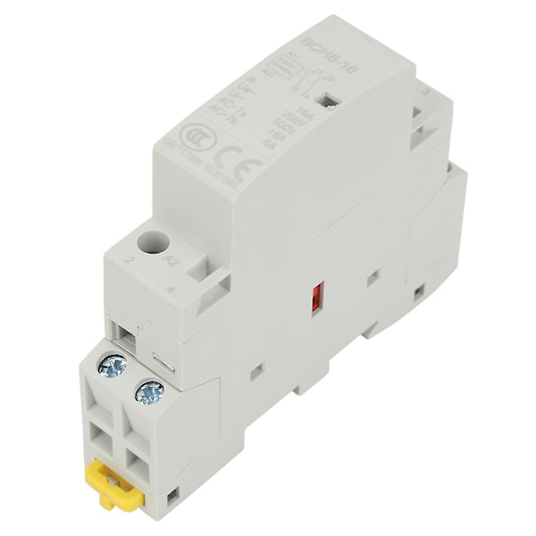 2p 16a 220v/230v 1no 1nc 50/60hz Din Rail Hushållsac Kontaktor
