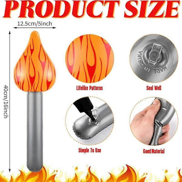 Ilmapallotuli Fake Torch Simuloi Ilmapallotulia Urheilukilpailuihin Lavakehityksen Rekvisiitaksi