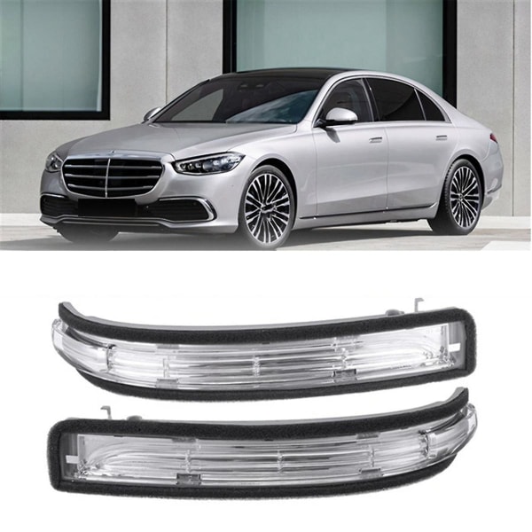 Venstre Side LED Bakkespeil Lys A1698201121 for -Class W169 W245 07-11 Blinklys Indikatorlys