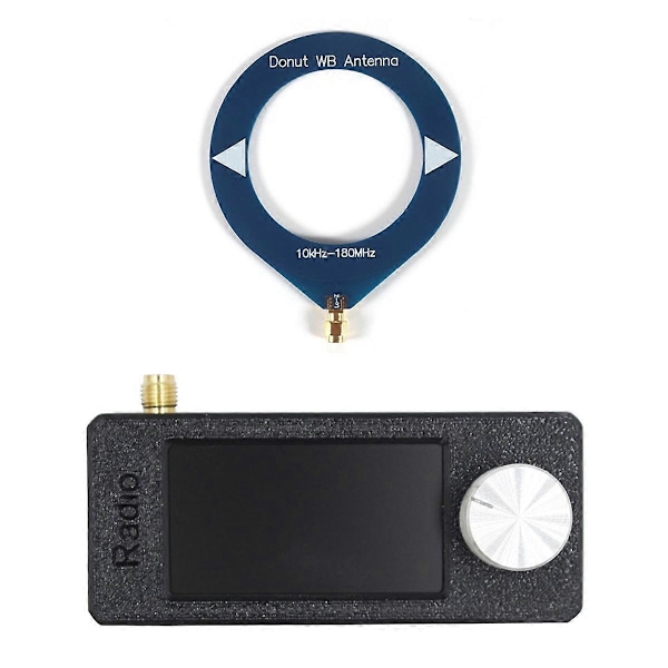 SI4732 10-180Mhz SMA-liitäntäinen Mini Loop -antenni Taskukokoinen Radiovastaanotin Mini Radio LSB USB AM FM