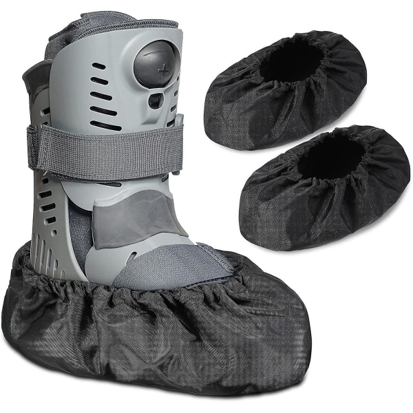 2 st Walking Boot Cover Recovery Shoes Covers Non Skid Foot Brace Cover Återanvändbar Boot Cover Vattentät Cast Rain Cover