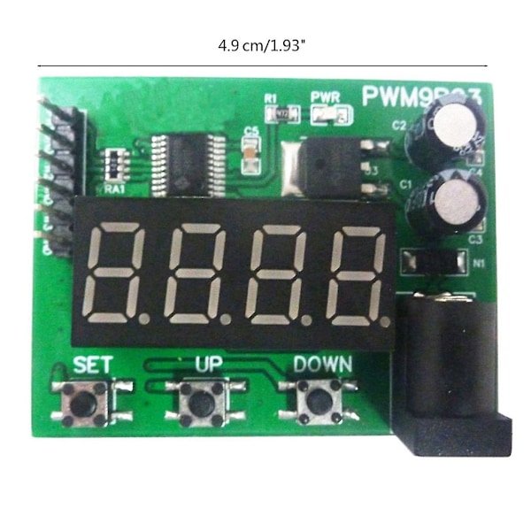 3-kanals 20Hz-1MHz Arbejdscyklus Frekvens PWM Firkantede Bølger Pulssignalgenerator