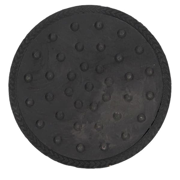 Högkvalitativa 2 st svarta nylonfötter (Specifikationer: D80*M16*50)