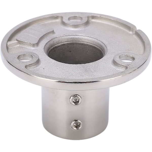 Käsijohdepyöreä jalusta, ruostumaton 316 teräskäsijohdevarusteet 25 mm / 1\" (90) putkelle