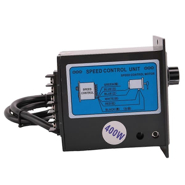 AC 220V 50Hz 15-400W Motorhastighetskontroller Digital Justerbar Trinnløs Motorhastighetskontroller 0-145