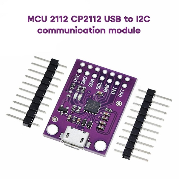 USB til I2C Kommunikationsmodul CP2112 GPIO 4.0-5.25V Multifunktionsadapter