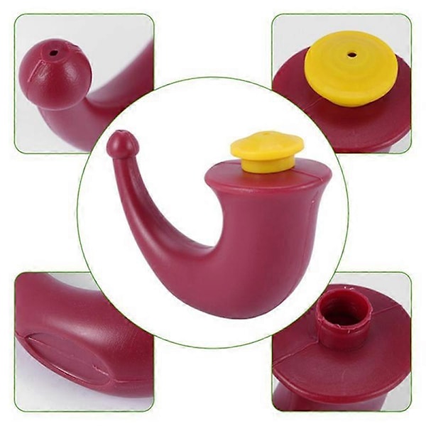2 st Yoga Nasal Neti Pot Nässköljningssystem Sinus Irrigation Bihålor 200ML