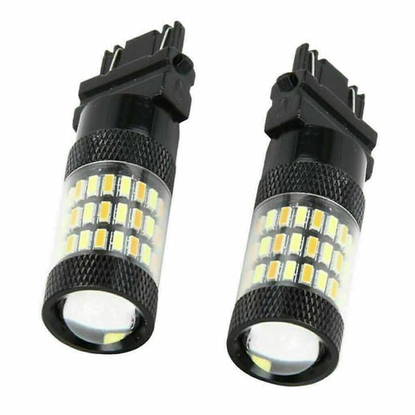 2x 3157 Switchback LED Front Blinklys Pære for Dodge Ram 1500 2500 3500
