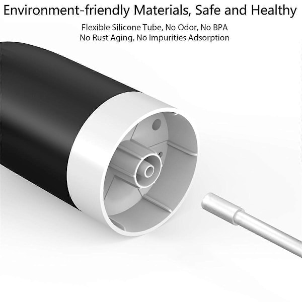 5 gallonan kannu kannettava vesiautomaatti, vesipullopumppu 5 gallonan vesiautomaatti, USB-latausjuoma