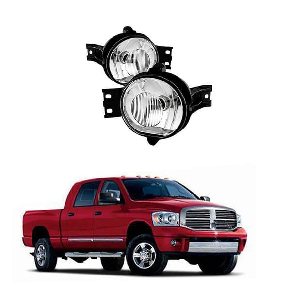 1 par frontlykter for Dodge Ram 1500/3500 02-08 55077475AC