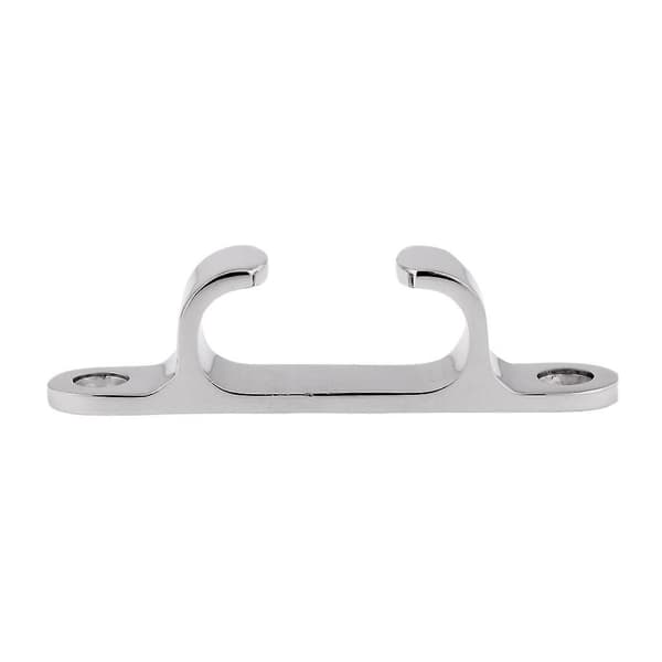 2 stk. Rustfritt Stål Line Rett Fairlead Båtknott Seiling