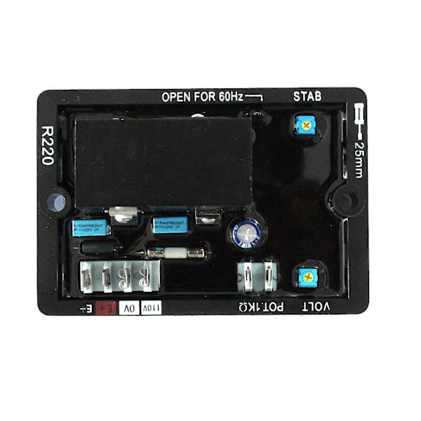 Avr R220 Automatisk Spänningsregulator Elektronikmodul För Leroy Somer 100Kw