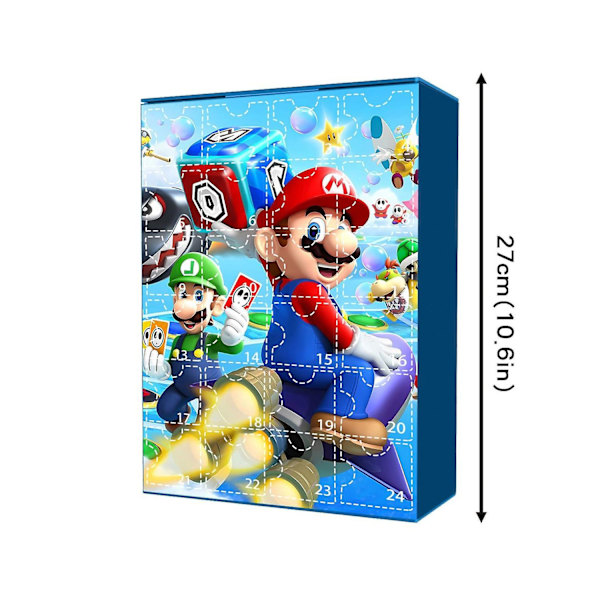 Super Mario Adventskalender 2023: 24 Figurer för Julnedräkning