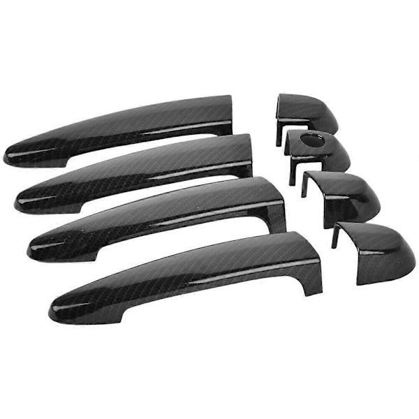 Karbonfiber Utvendig Dørhåndtak Deksel Trim for - 1 2 3 4 Serie E87 E90 E91 E92 E93 F30 X