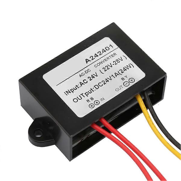 AC 22-28V til DC 24V Buck Converter AC-DC Step Down Strømforsyningsmodul (1A)