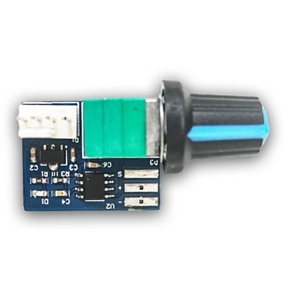 3 st Datorfläktkontroller PWM Hastighetsregulator 12V Enkelriktad 4-Pin Lågeffekts Tyst Fläktkontroll