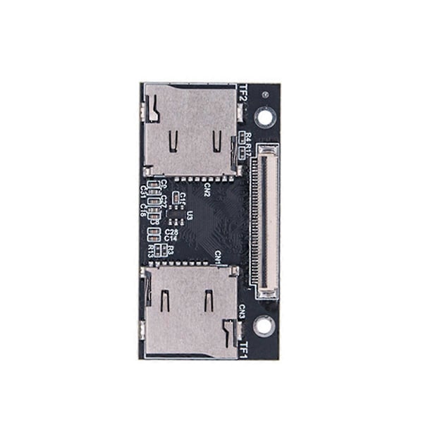 TF Adapterkort Dobbelt TF-kort til CE Anti-Interference Tilslutningskort Egnet til Computer og Spil