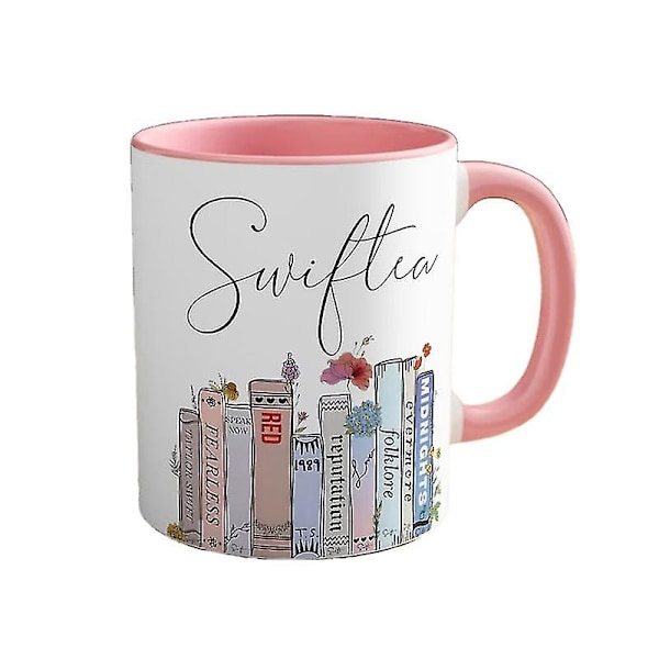 Swiftea Kaffeemugg - Rolig Söt Mugg - Present, för Kvinnor Och Flickor Fans Nyhet Kaffeemugg A