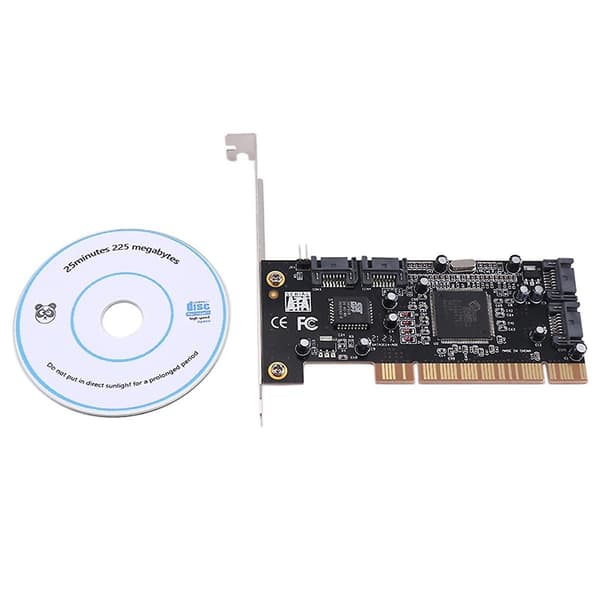 4-ports Raid Controller Kort Pci Udvidelseskort 2.0 Sata Ii Med Sil3114 Chip Pci Sata Interne Porte Raid Controller Kort