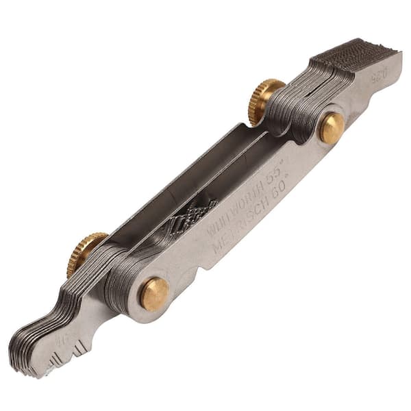 2025 Seneste Model Gevindmåler 55 60 52 Blade Metrisk Imperial Rustfrit Stål