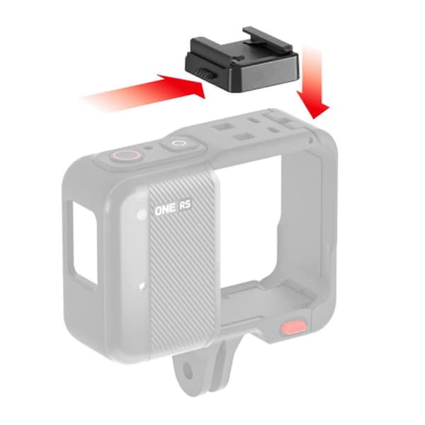 Cold Shoe Adapter Standardfeste Kompatibel med 360 ONE RS Flash Speedlite