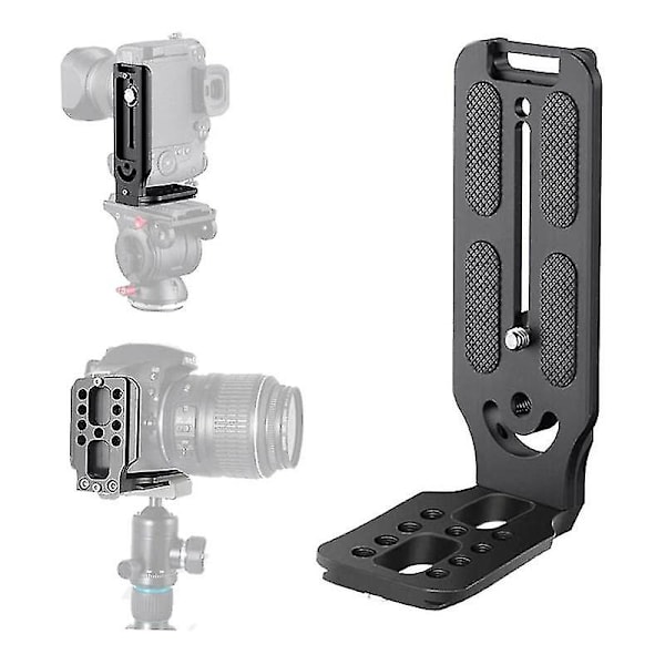 DSLR-kamera L-fäste Vertikal Horisontell Växling Stativ