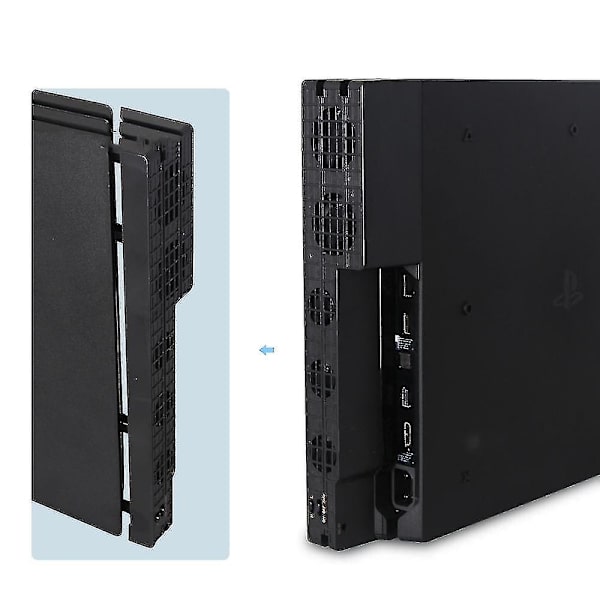 Køleventilator til PS4 Pro USB Ekstern Køler 5 Ventilator Temperaturstyring til Playstation Pro