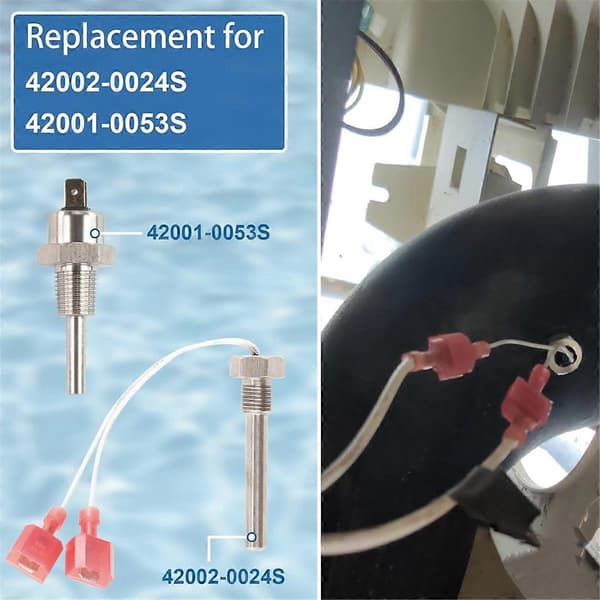 42002-0024S Røggassensor & 42001-0053S Termistor til Pentair MasterTemp, Sta-Rite, Max-E-Therm S