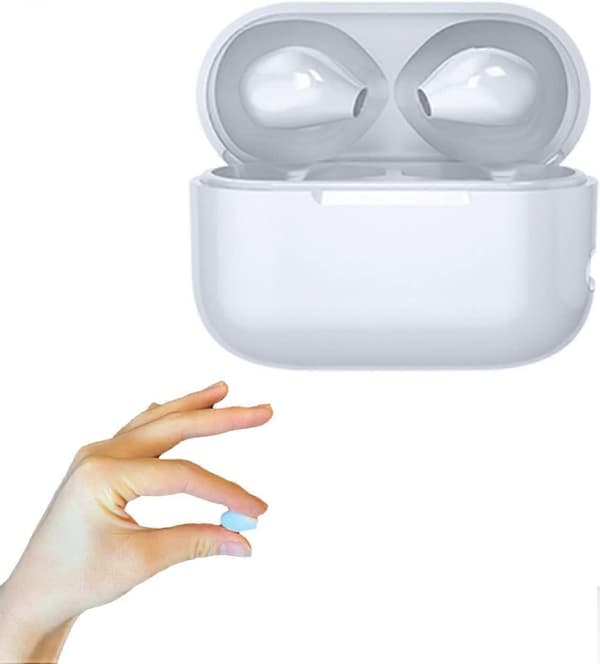 Usynlige Ørepropper Mini Skjult Bluetooth Headset Skjult Mini Trådløse Øretelefoner Usynlige