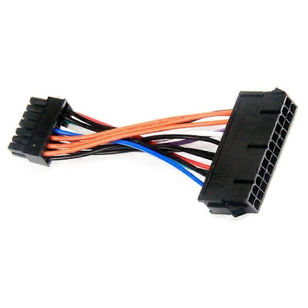 24-pins till 14-pins strömförsörjningskabel ATX 24P till 14P adapterkabel moderkort strömförsörjningskabel för Le