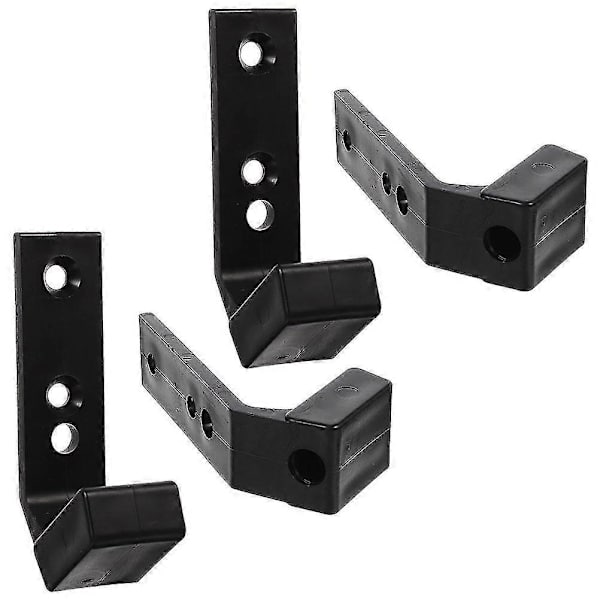 4 stk. J-krog Squat Rack Tilbehør Squat Rack Vægtstangsholder Træningscenter Dumbbell Stativ J-kroge Power Rack Træningsmaskiner Hjem