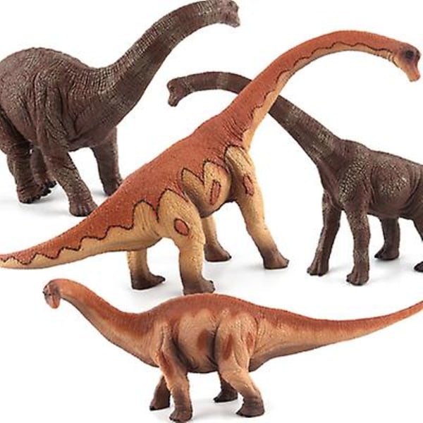 Dinosaurie Figur brontosaurus och brachiosaurus Leksaker, Figur Modell Leksak