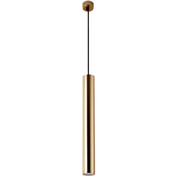 1 Pakke Moderne Pendellampe Guld Spotlight Lang Rør Pendellampe LED Cylinder Lys