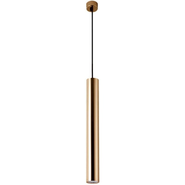 1 Pakke Moderne Pendellampe Gull Spotlight Lang Rør Pendellampe LED Sylinder Lys
